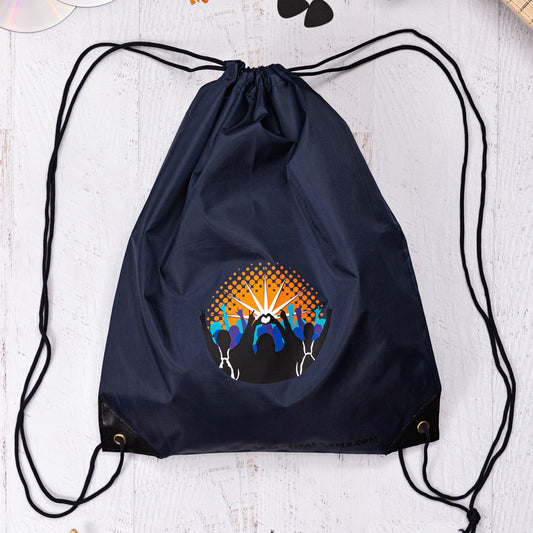 Festival Survival Pack with Solid Drawstring Bag