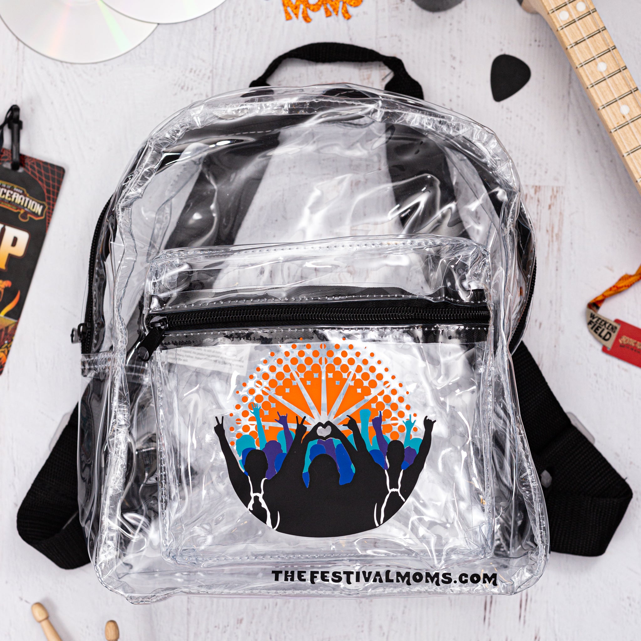 Clear discount bag backpack